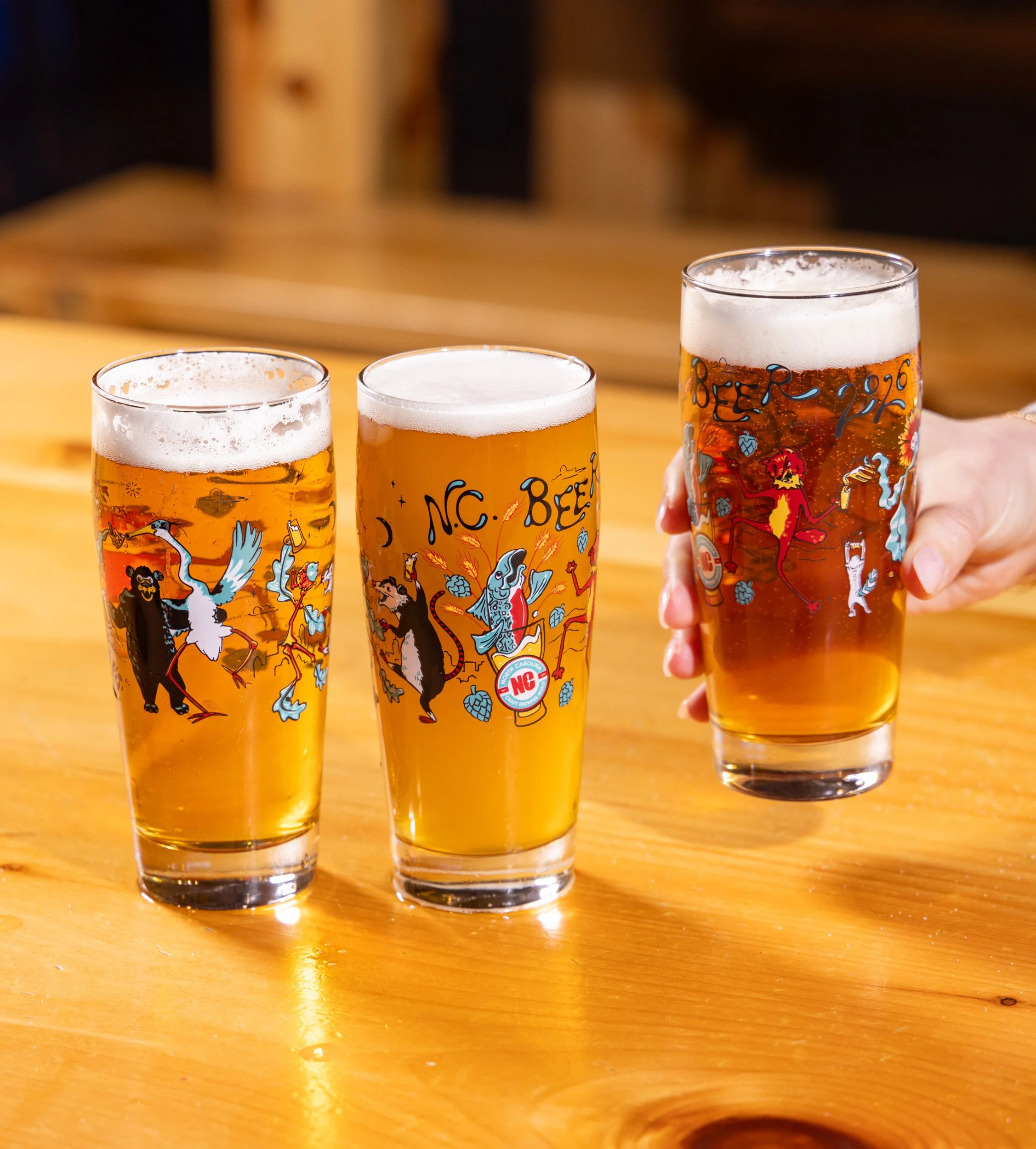 A Glass That Looks Like North Carolina — North Carolina Craft